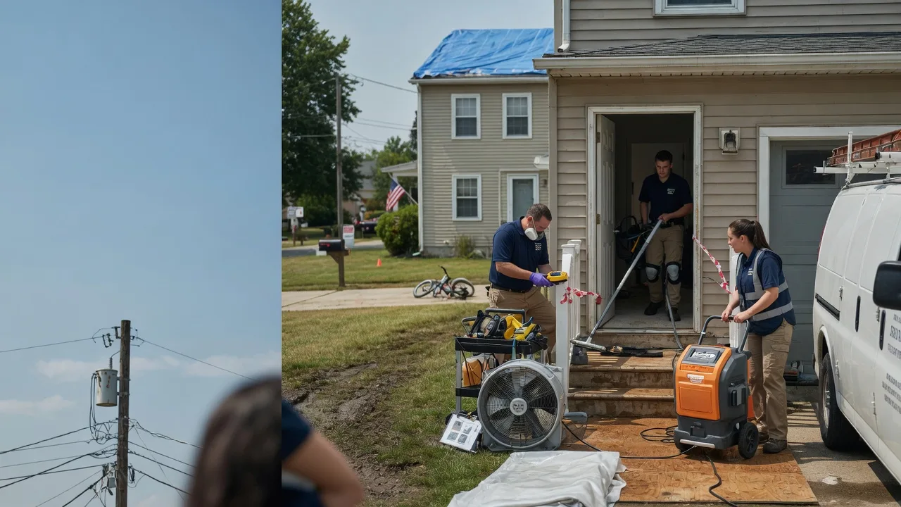 Water Damage Repair in Munday, WV near me